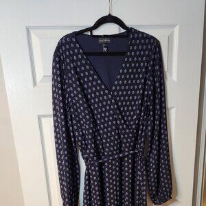 Long Tall Sally floral print wrap dress